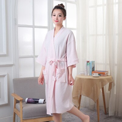 Albornoz de verano para novia y parejas, accesorios de decoración, toalla de playa, spa, ducha, bata de baño, novedad: Pink women / XL(165-175cm)