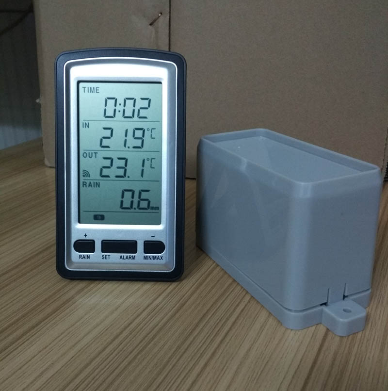 Elektronisk regnmåler regnmåler regnmåler regnmåler elektronisk termometer elektronisk vejrstation