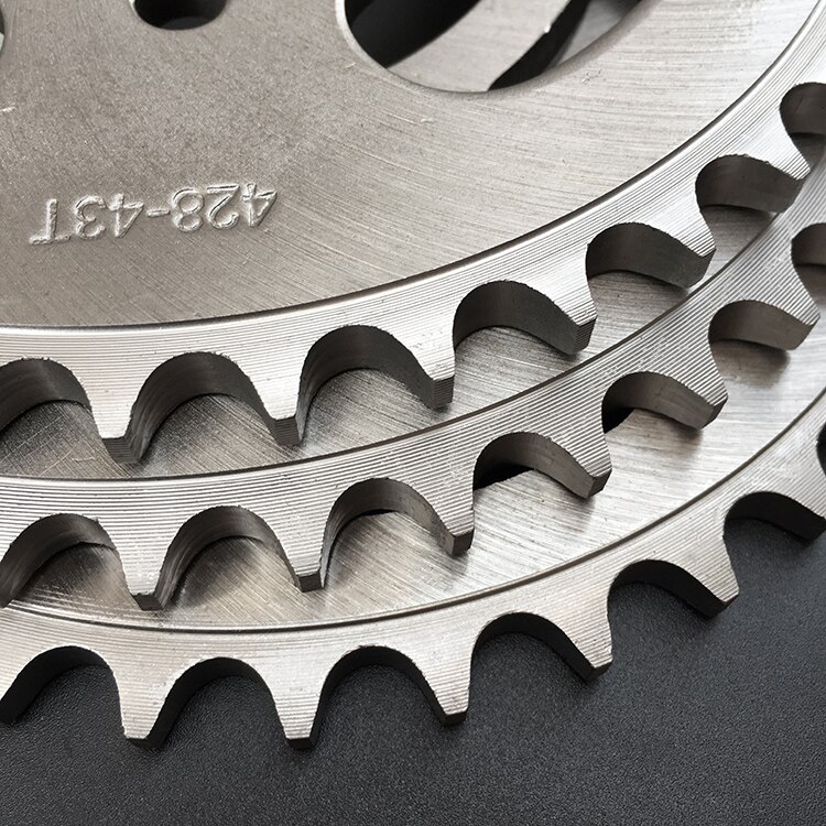 til yamaha ybr 125 dt100 rd125 rs125 rsx 100 rx100 z125 motorsykkel deler ybr 125 tannhjul bakhjul 41 43 tenner forbedrer hastigheten