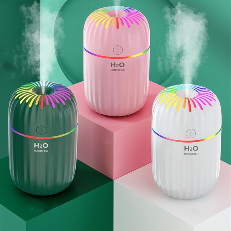 Humidifier Ultrasonic Aroma Diffuser Essential Oil Electric Air Purifier Difusor Grain Lamp Aromatherapy For Office Or Home car