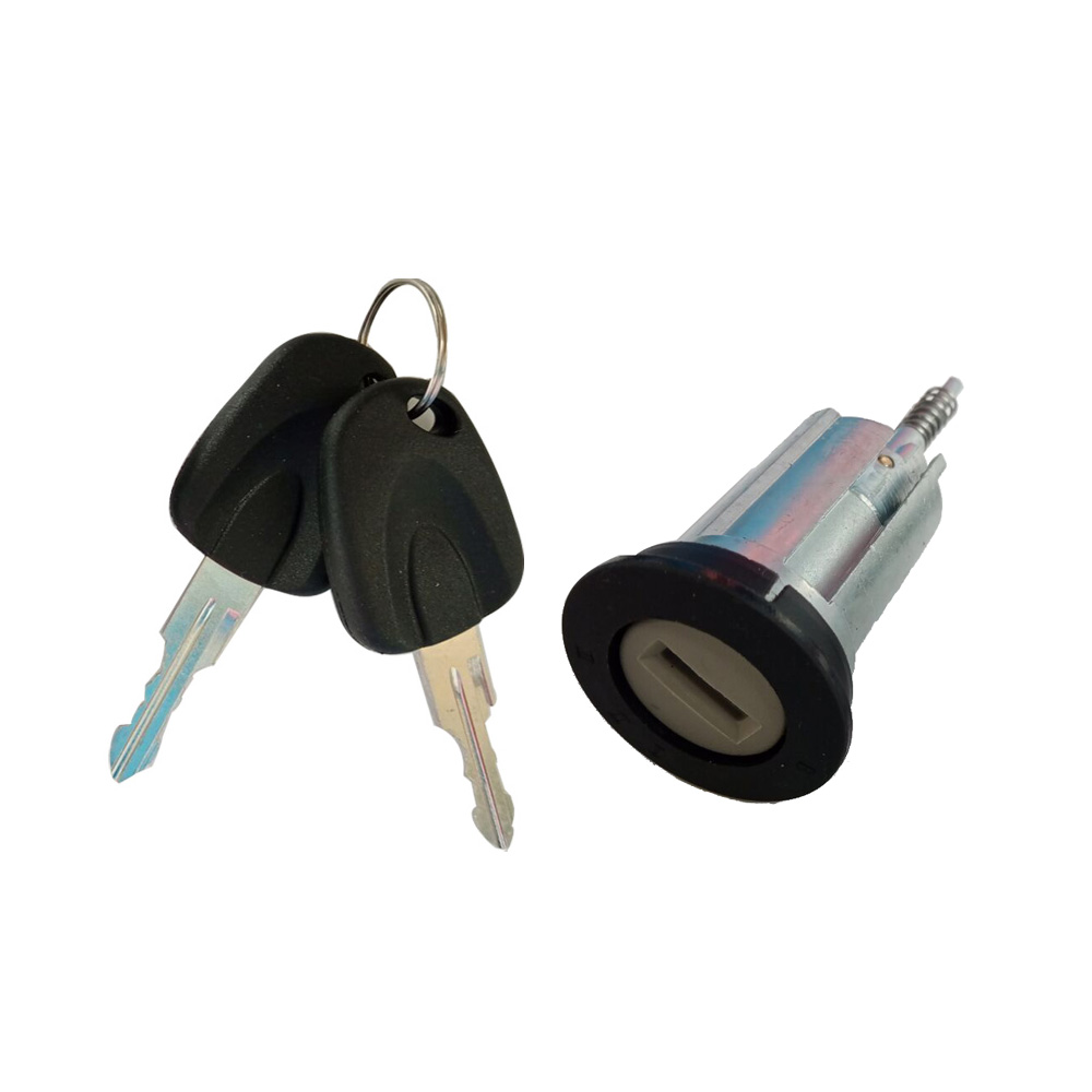 Interruptor de arranque de encendido, cerradura de barril con 2 llaves para Opel Ascona C Vauxhall Corsa 0913694 90511999S1 09115863, 0913652, 0914861: Barrel and 2 Keys