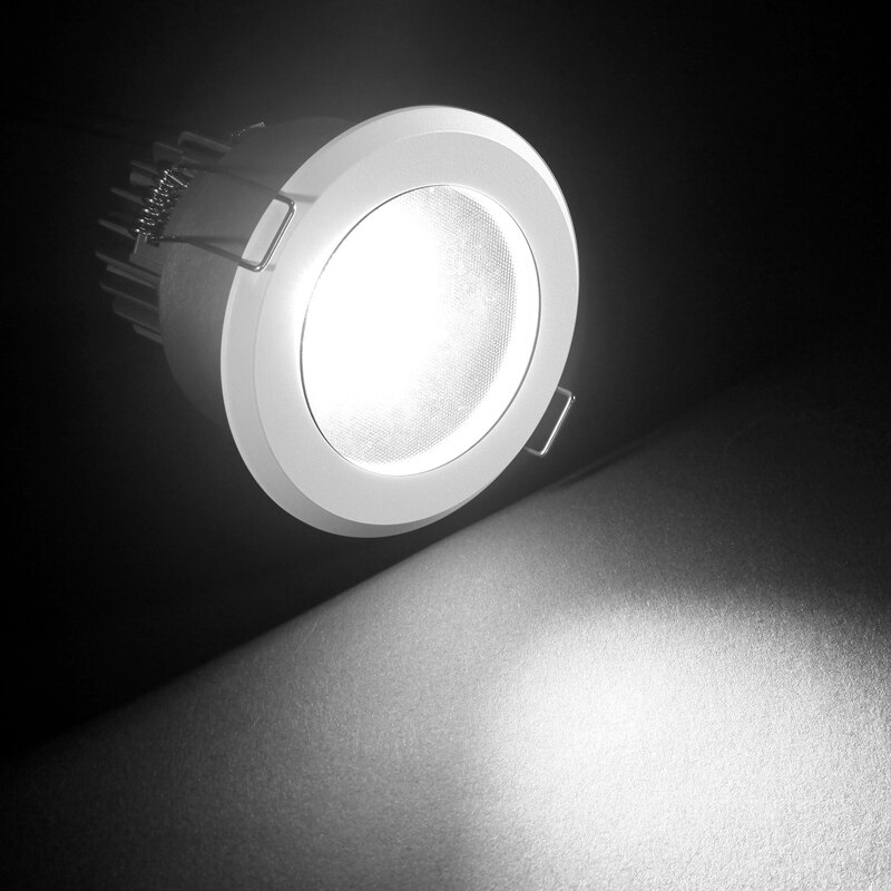 Upscale LED waterproof downlight COB 7W 10W 12W 220~240V IP65 Aluminum LED spot light For Hotel bathroom lighting