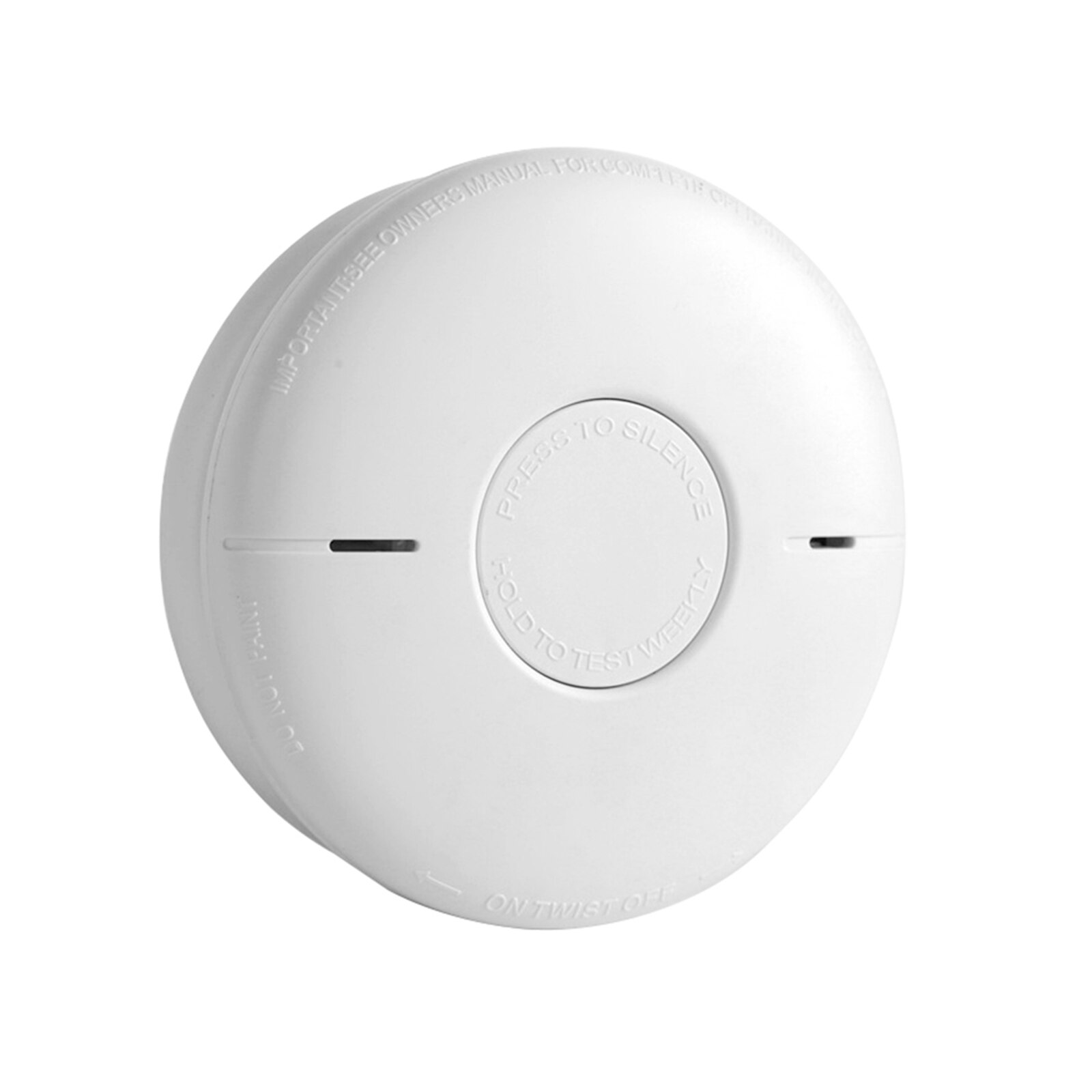 Photoelectric Smoke Detector & Fire Alarm with 10-Year Battery Life Battery Operated Fire Alert Smoke Alarm: AJ-732