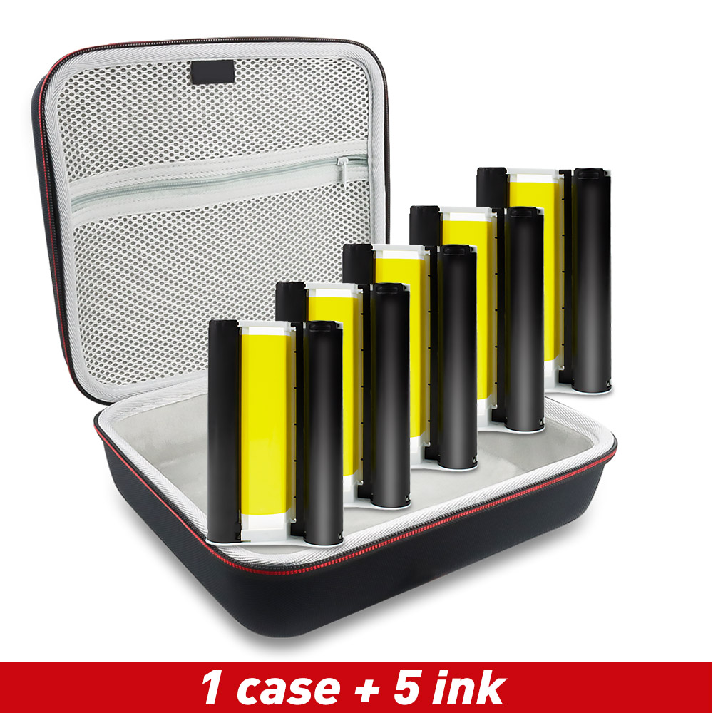 UniPlus – Sac de protection rigide pour Canon Selphy CP1300, CP1200, CP1000, mallette de rangement pour imprimante photo, sac à main étanche, boîte de voyage pour transporter,