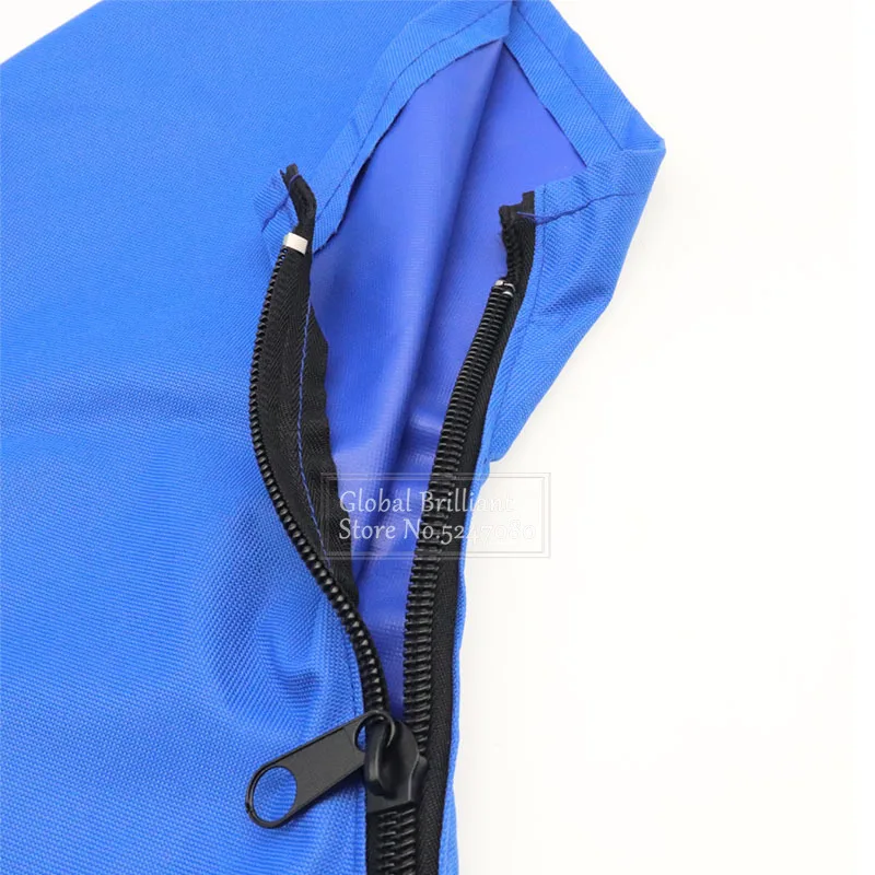 600D 4-Bogen-Bimini-Top-Kofferraumabdeckung ohne Rahmen, Yacht-Bootsabdeckung mit Reißverschluss, UV-beständig, wasserdicht, staubdicht, Marine-Zubehör