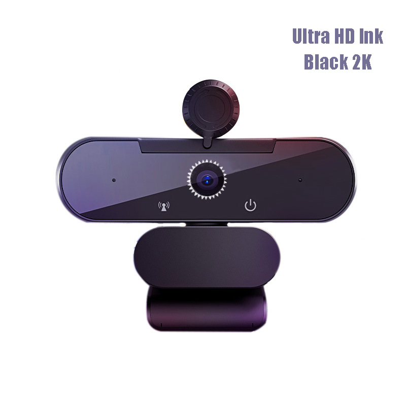 2K Webcam Autofocus Web Camera USB Webcams PC Full HD Computer Camera with Microphone for Living/ Video Calling/ Conference: Default Title