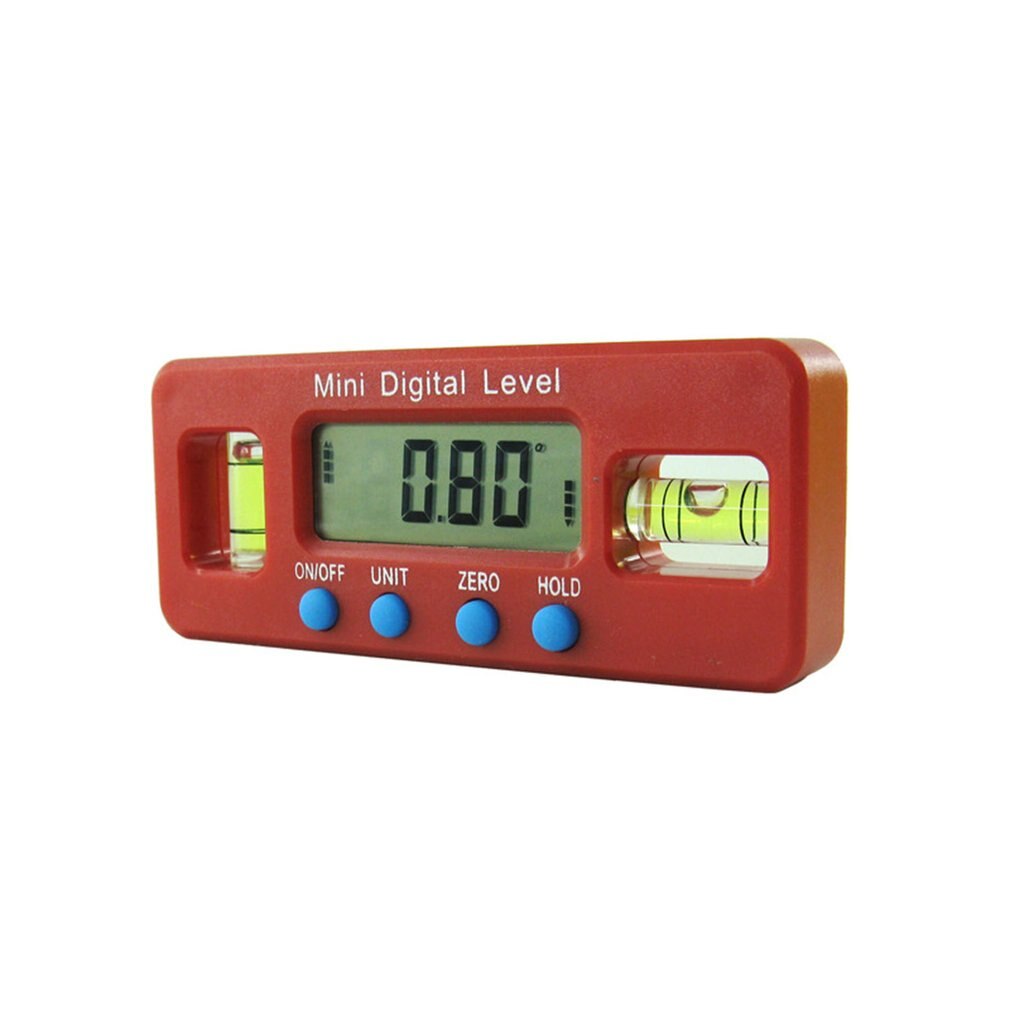 360 Degree Mini Digital Protractor Angle Finder Inclinometer Electronic Level With Magnetic Bottom Angle Measuring Tool