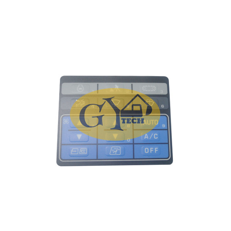 Moniteur autocollant pour pelle Komatsu, jauge d&#39;affichage avec colle 3M, PC200-8, 7835, 31-1004