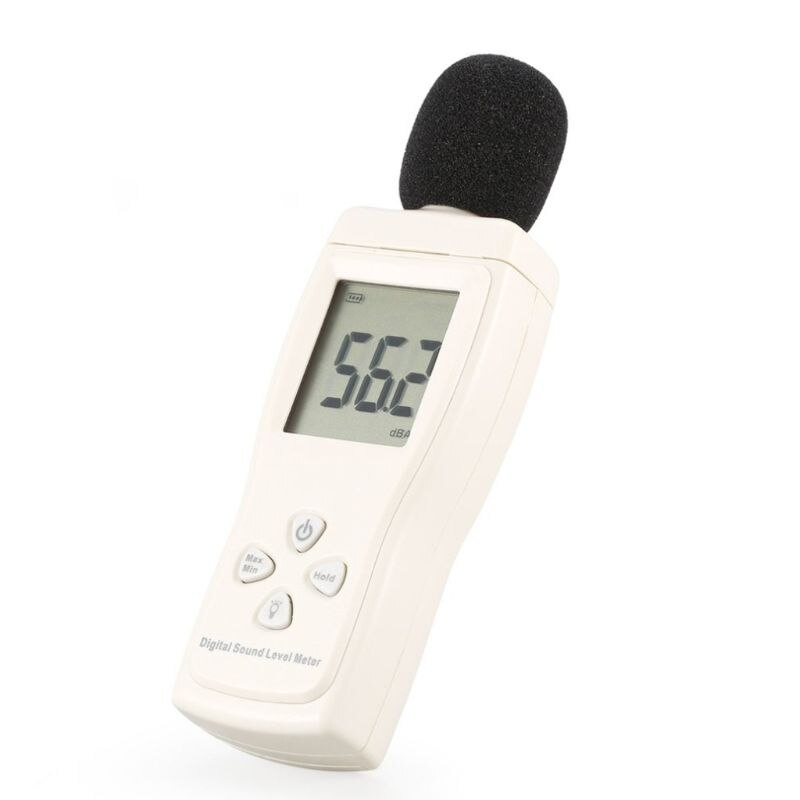 AS804 Digital Sound Level Meter 30-130db Decibel Meter Noise Monitoring Tester Smart Sensor Noise DB Detector Analyzer