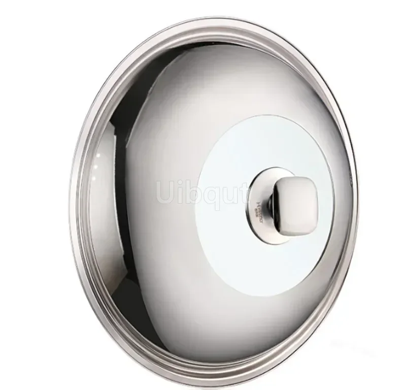 Zichtbaar Koken Wok Pan Deksel Roestvrij Staal Universele Pan Cover Zichtbaar Vervangen Deksel Voor Frituren Wok Pot Dome Wok Cover