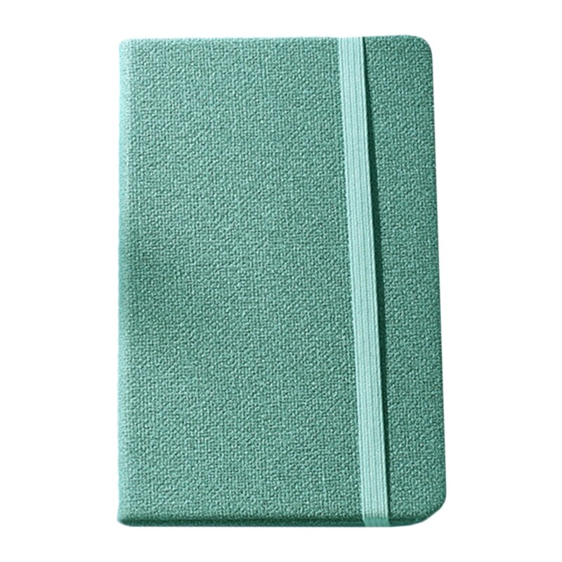 OOTDTY Portable PU Leather Cover Diary Book Paper Vocabulary Notebook English Word Notepad Hand Memo Book School Supplies: 1