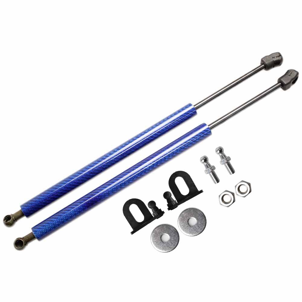 Voor Opel Astra K Voor Buick Verano Gs Hatchback Motorkap Bonnet Wijzigen Gasveren Lift Ondersteuning shock Demper Absorber: blue carbon fiber