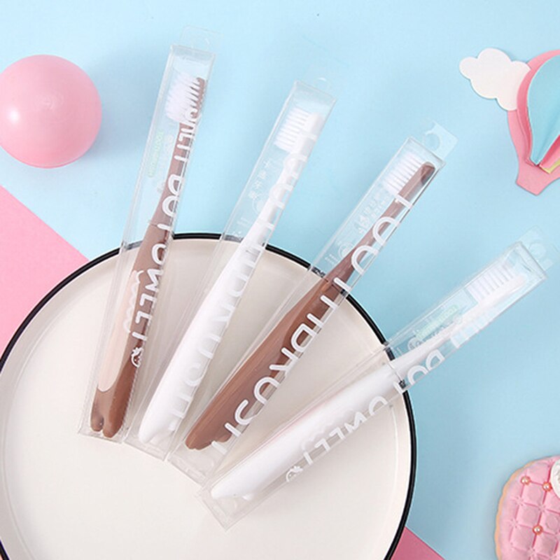 Baby Cartoon Training Toothbrushes Cute Soft-bristled Silicone Toothbrush For Children Baby Dental Care Tooth Brush