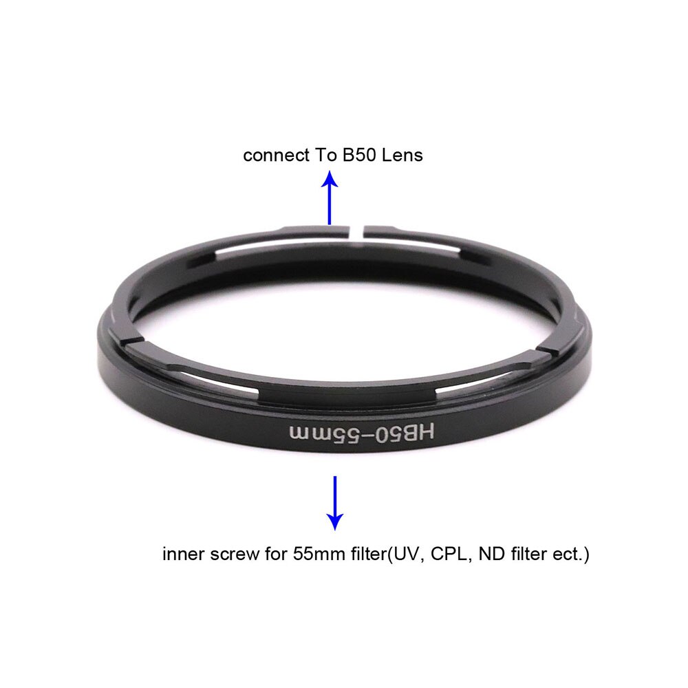 For Hasselblad B50 Filter Adapter Ring Bay B50-52mm B50-55mm B50-58mm B50-62mm B50-67mm B50-72mm B50-77mm B50-82mm