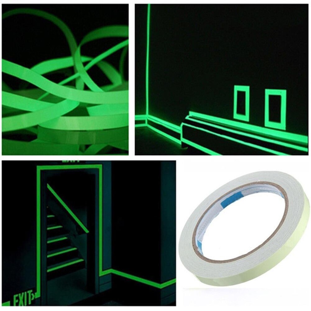Fluorescent Tape Self-Adhesive Party Decoration Night Light Living Room Decal Home Decor 3M Eco-Friendly Luminous Tape