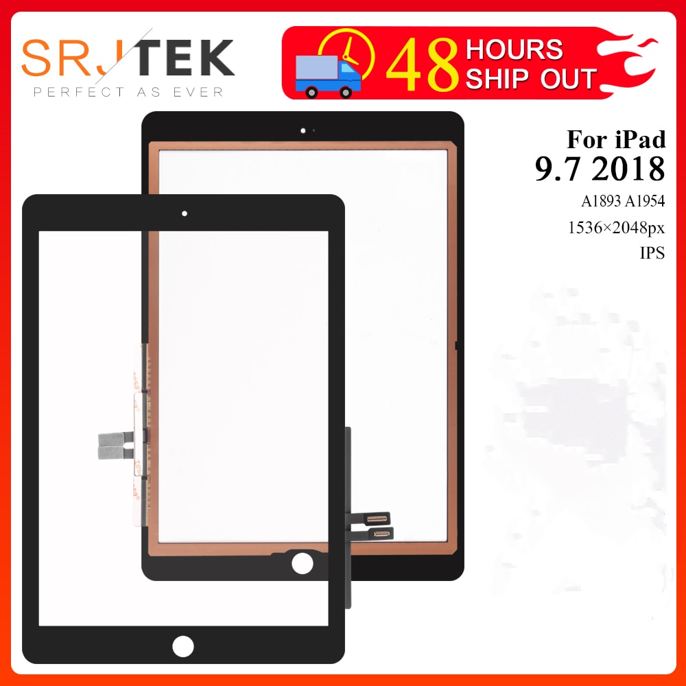 Touchscreen For iPad Touch Screen Digitizer For iPad 5 iPad 9.7 A1822 A1823 Screen Glass Panel Replacement Sensor