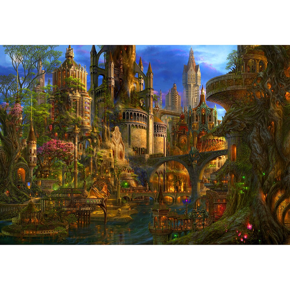 1000 pièces bricolage chat/tigre/Lion image Puzzles apprentissage éducatif puzzle assemblage jeu jouet enfants salon décoration: N