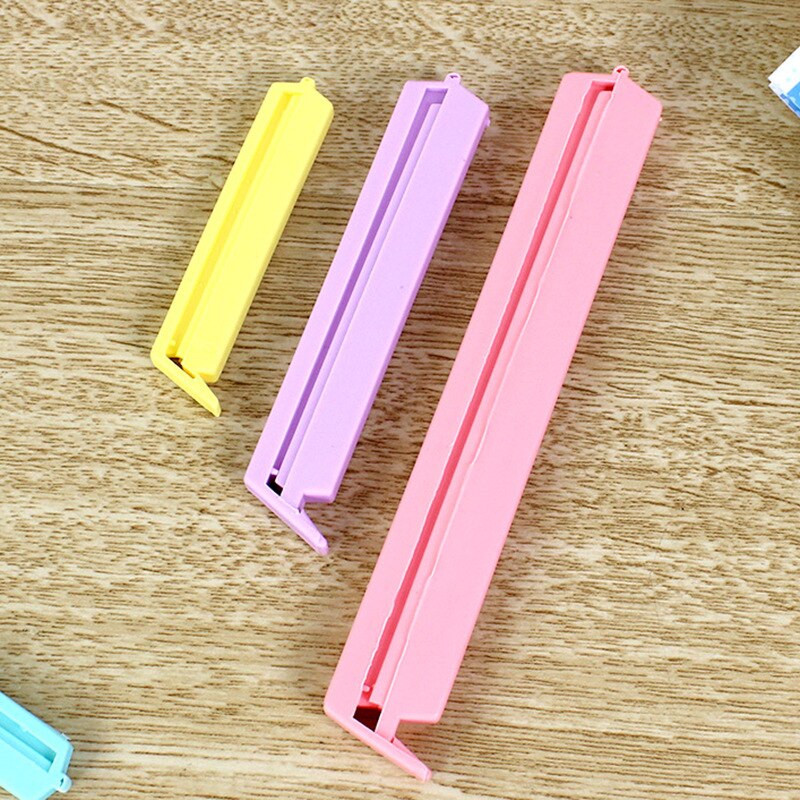 12 Stk/partij 3 Maten Afdichting Clips Househould Voedsel Snack Storage Sealer Klem