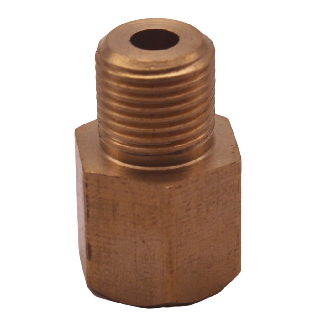 1/8 "Brass Tube Fitting Adapter Male NPT X Female NPT Reducer