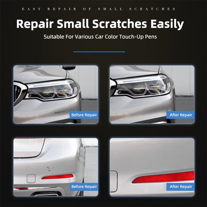 20 Colors Car Auto Paint Pen Coat Scratch Clear Repair Remover Applicator No Toxic Durable Auto Mending Fill Paint Pen Tool