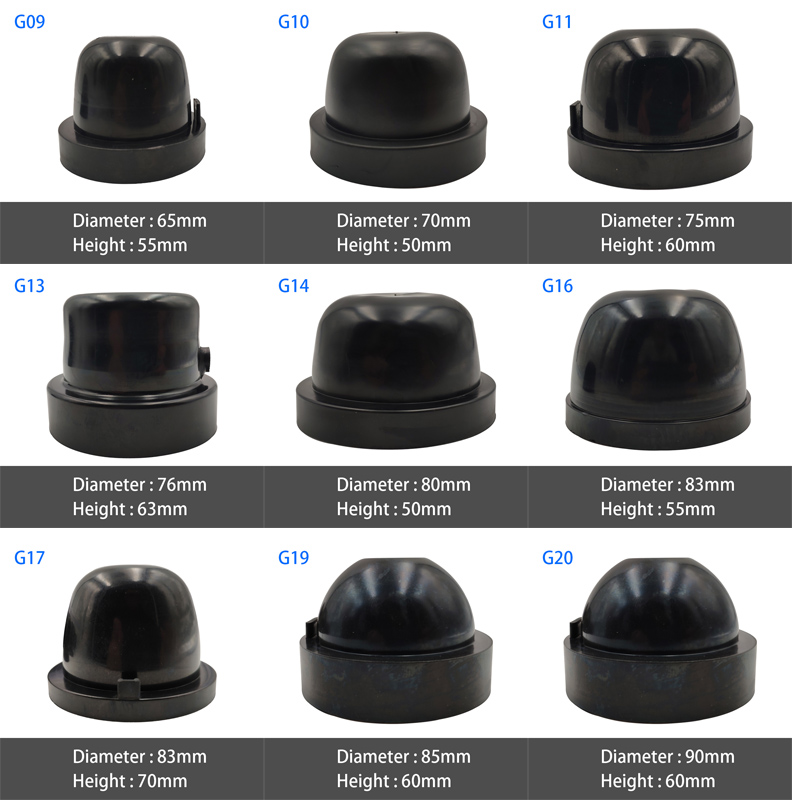 2 stk bil led lys hovedlys støvdeksel skjult xenon lys gummipakning cap deksel hodelykt bil styling  h4 h1 h7 d2h h11 h8 hb3