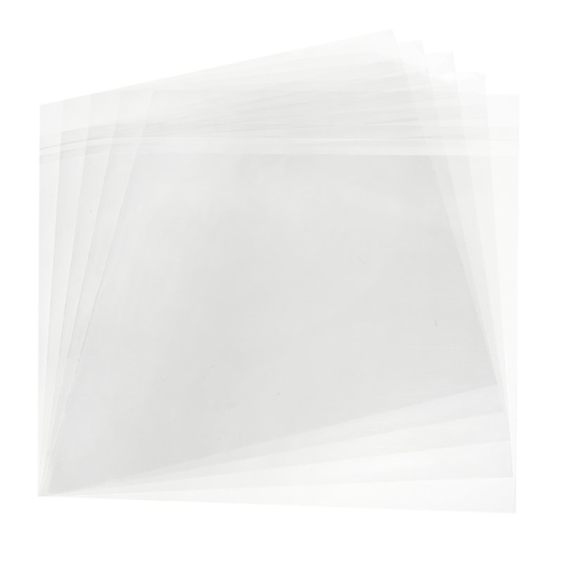 Manchon extérieur en plastique vinyle pour enregistrement, refermable, 4 Mil, couverture pour enregistrement de 7 pouces, 45 tr/min