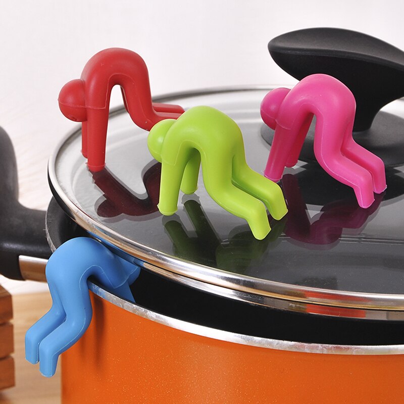 1Pcs Pot Cover Overflow Home Kitchen Accessories Raise The Lid Overflow Device Stent for Kitchen Tools Kitchen Gadgets