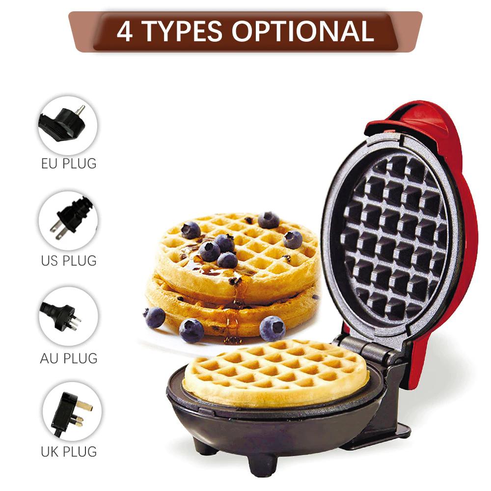 Mini electric Waffles Maker Bubble Egg Cake Oven Breakfast Waffle Machine Egg Cake Oven Pan Eggette Machine Mini Waffle Pot