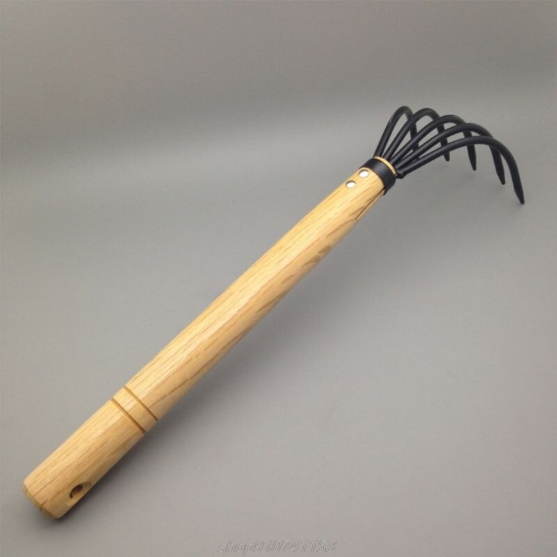 Garden Leaf Collection Five-tooth Rake Comb Weeder... – Grandado