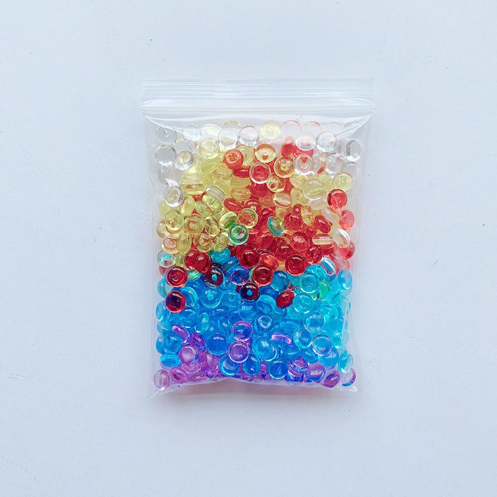 46Stck Schleim Lieferungen Bausatz Schaum Perlen Pailletten Für DIY SlimeCrystal Kleber Machen Magie Platz freundlicher spielzeug für freundlicher 2pc