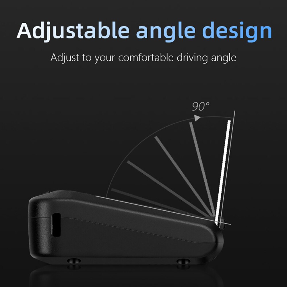 Energy Saving HUD Screen Multifunction OBD LCD High Clear Durable Compact HUD Device Box Machine LCD Practical Automatic Device