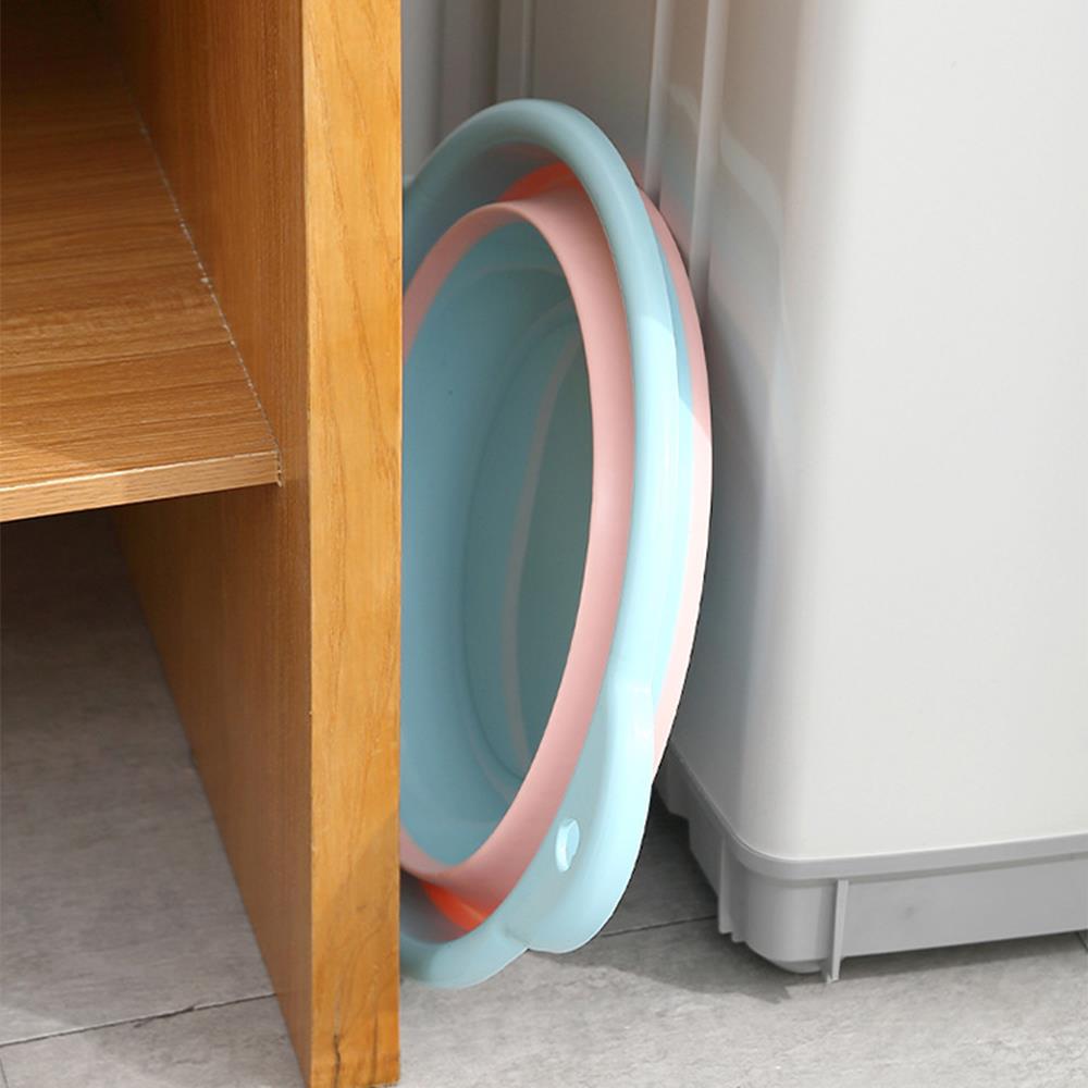 High Capacity Fruit Basin Collapsible Basins Folding Bucket Folding Basin Sport Canoe Outing Outdoor Portable Cleaning Supplies