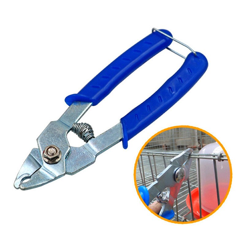 Red Hog Ring Heavy Duty M Nail Plier Fencing Fence Wire Ringer Gabion Mesh