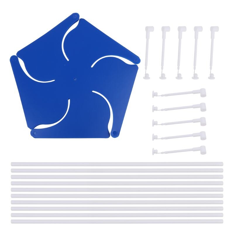 10Set Windmolen Pinwheel Wind Spinner Tuin Yard Art Decoratie Outdoor Speelgoed Diy