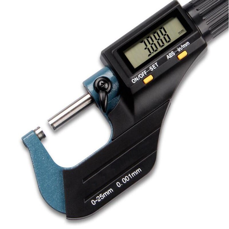 Digitale Display Buitendiameter Micrometer Elektronische Spiral Micrometer Openbare En Britse Dual Systeem Micrometer Schuifmaat