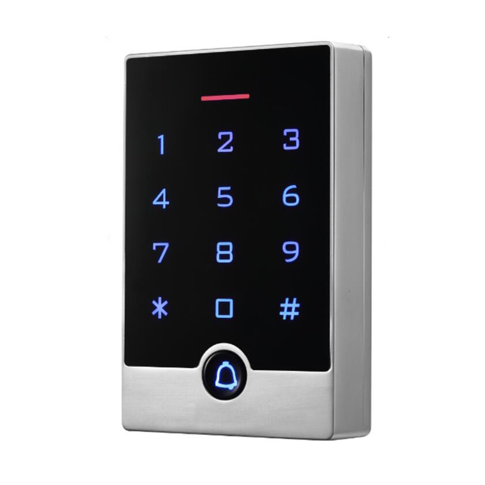 IP65 Waterproof 125Khz RFID Standalone Access Controller Backlight Touch Keypad 13.56MHZ IC Card Access Control System 2000 User