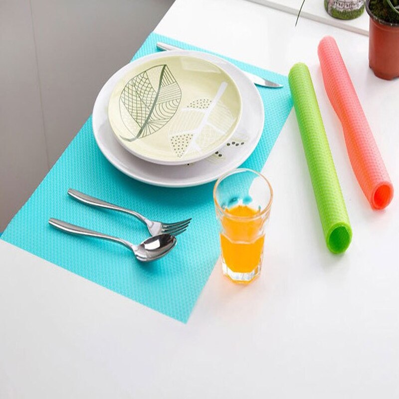 1pc/4pcs Refrigerator Pad Antifouling Mildew Moisture Tailorable Pad EVA Non-Slip Refrigerator Mats Fridge Pads