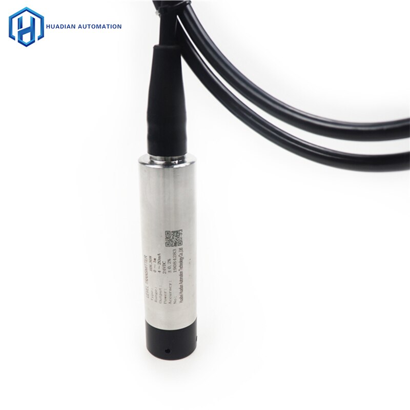 10M Stainless Steel Probe Explosion-Proof Liquid Level Sensor With Ip68 Protection 4-20mA