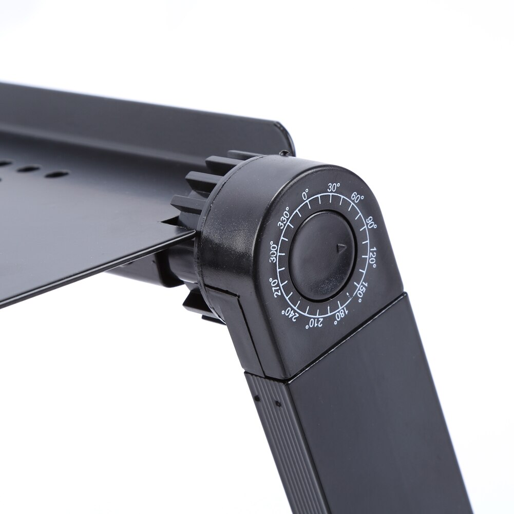 Portable Adjustable Aluminum Laptop Desk Stand Table Vented Ergonomic TV Bed laptop stand Working Office PC Riser Bed Sofa