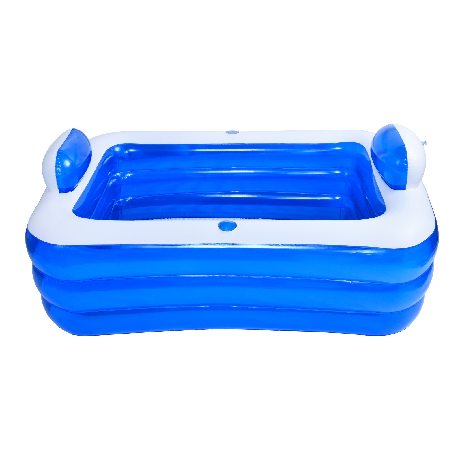Adult Inflatable Double Bathtub 3 Layers Thickened PVC Swimming Pool Warm Bath Bucket Baby Washing Tub Basin Summer Pool