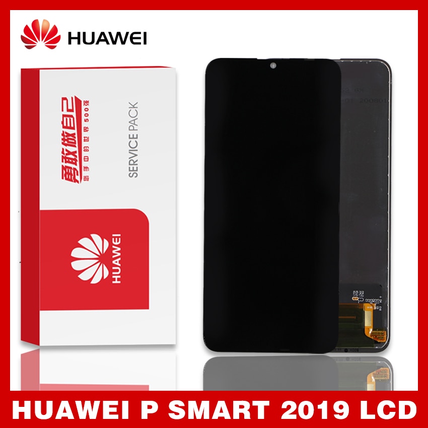 6.2 "lcd para huawei p smart 2019 display lcd tela de toque para huawei desfrutar 9s