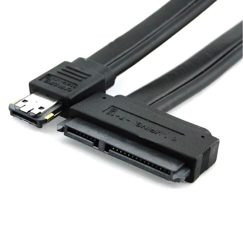 Factory Prijs Dual Power Esata Usb 12V 5V Combo Om 22Pin Sata Usb Harde Schijf kabel #3.26