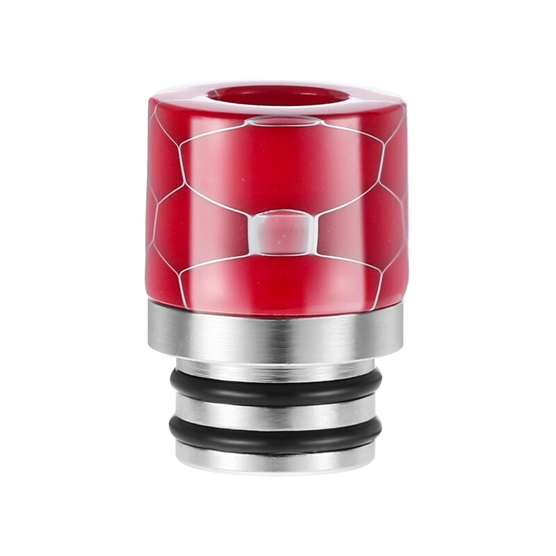 810 Drip Tips Vervanging Honingraat Standaard Drip Tip Resin Drip Tip Connector Cover Quick Fitting Voor Koffie Machine Gunsten: RD