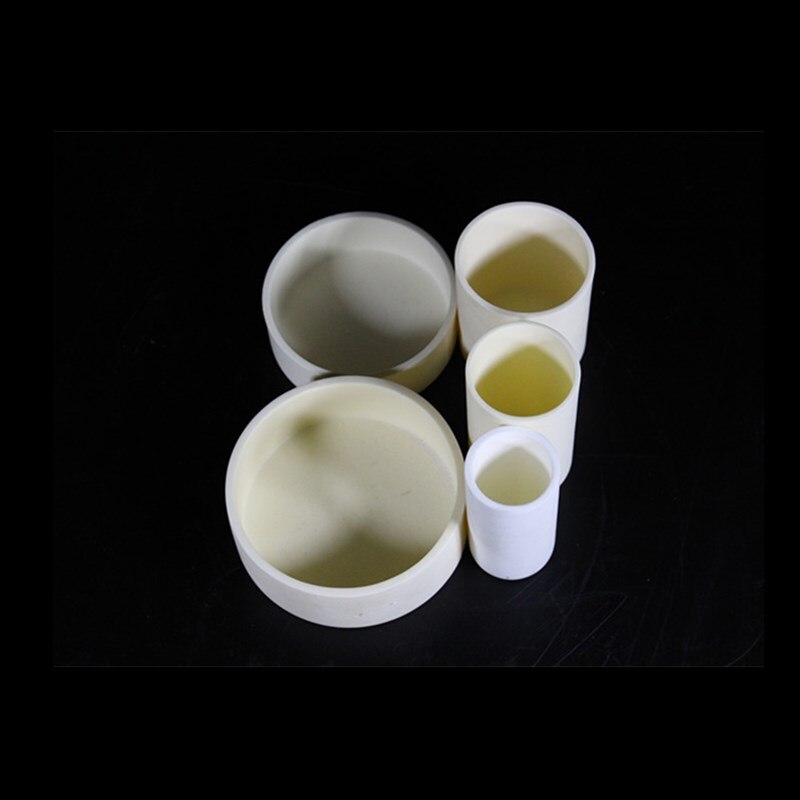 99.3% alumina crucible / 5ml / with lids / Arc-Shaped / corundum crucible / Al2O3 ceramic crucible / Sintered crucible