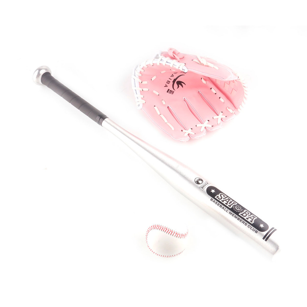 1set aluminium baseball bat handschuh ball bate taco hardball 24 zoll für kinder jünger als 12 softball bat kind kinder