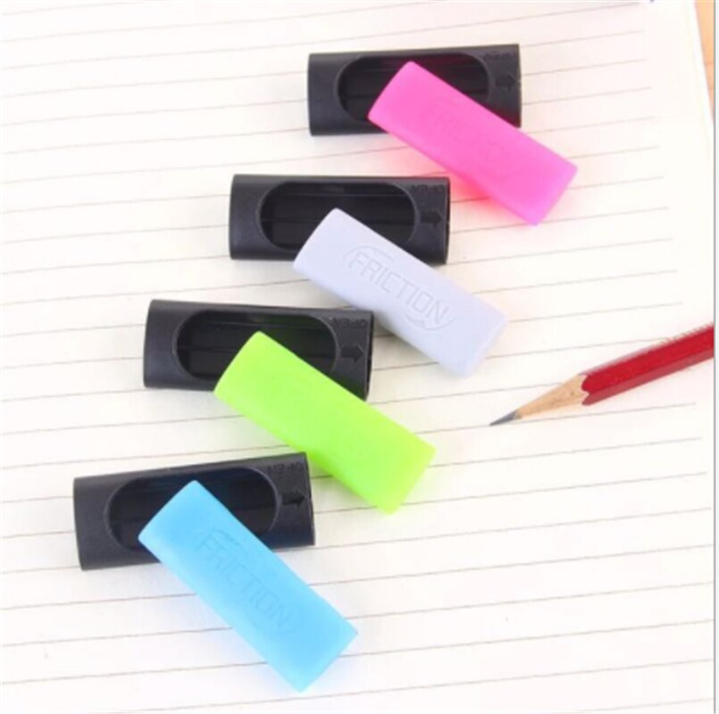 1 Pc Gel Balpen Inkt Gum Wrijving Uitwisbare Pen 50Mm * 20Mm Rubber Gum Creatieve Briefpapier Voor Kinderen Schoolbenodigdheden