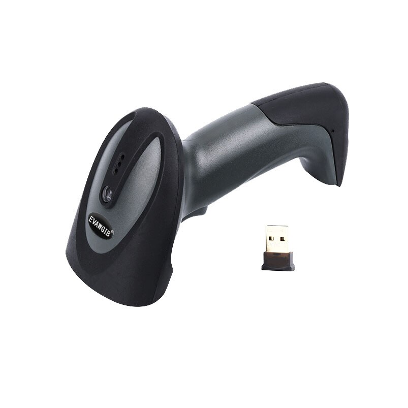 2D Barcode Scanner CMOS Sensor Handheld and Auto Scanning 2.4G Wireless & USB Wired Transmission Portable Barcode Reader