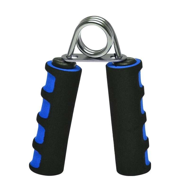 Hand Grip Fitness Workout Finger Trainer Strength Exercise Foam Wrist Grippers Rehabilitation Power Muscle Recovery Training Gym: Blue