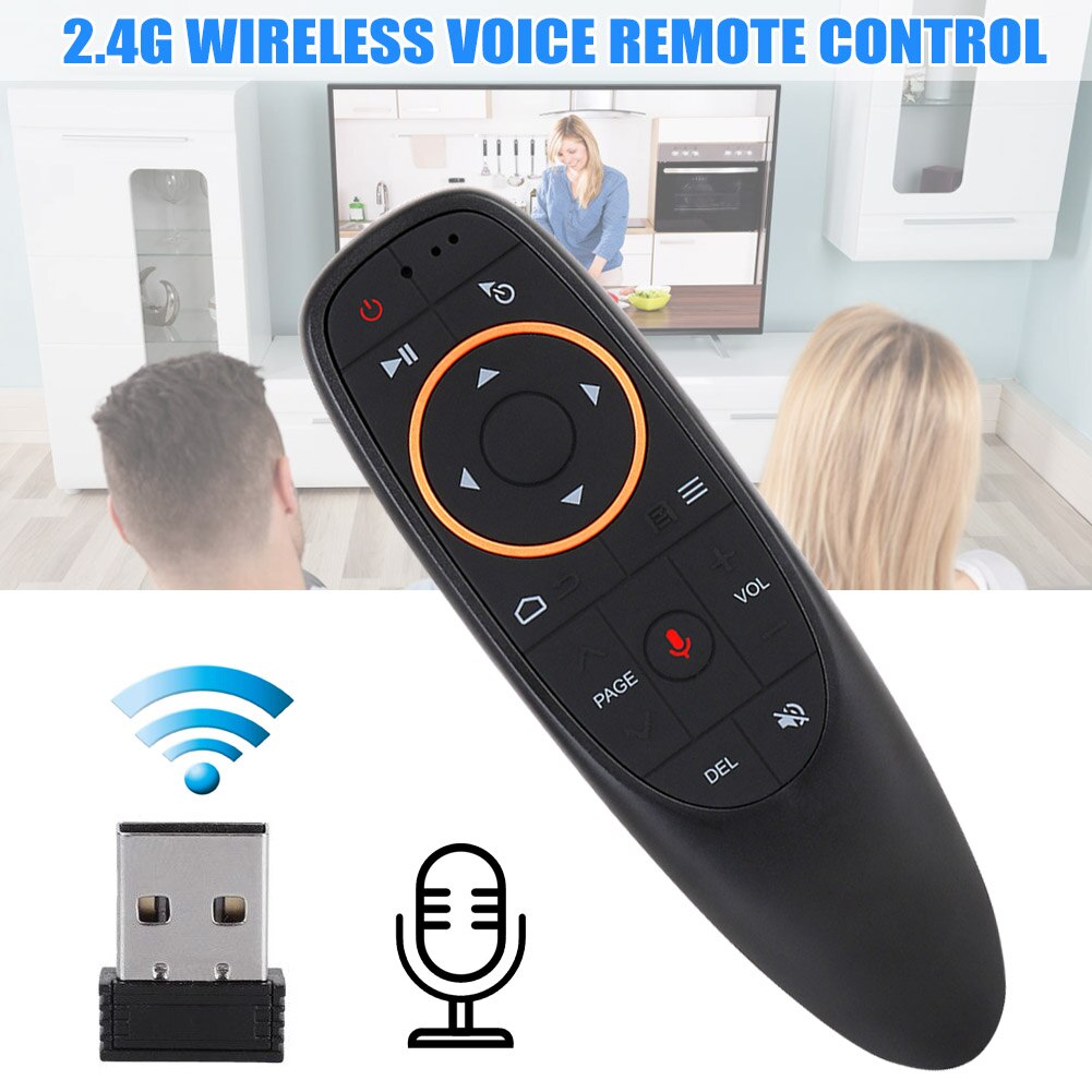 2,4 Ghz Fly Air Maus Wireless Stimme Fernbedienung USB Empfänger für Android TV Box PC Hallo 888