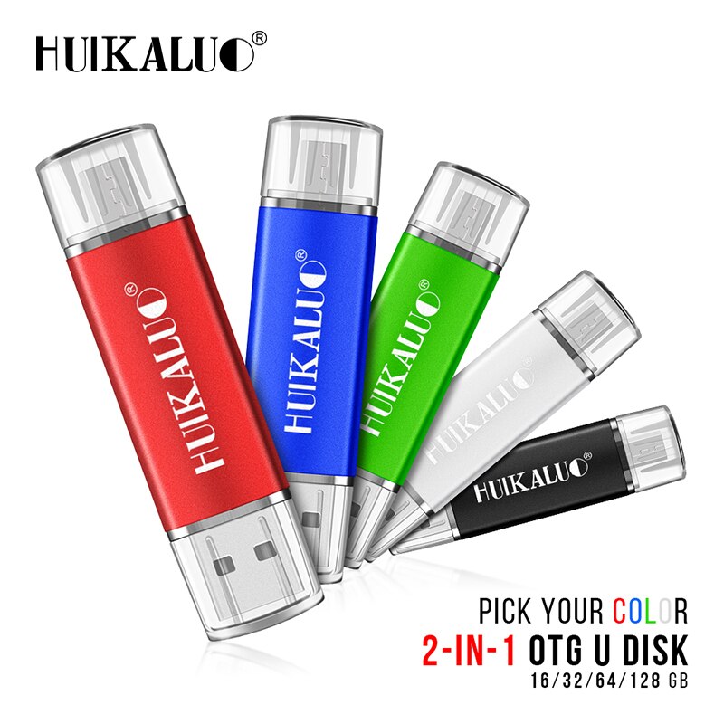 Unidad flash USB de alta velocidad, Memoria OTG de alta velocidad, 64 GB, 32 GB, 16 GB, 8 GB, 4 GB, almacenamiento externo, doble aplicación, Micro USB